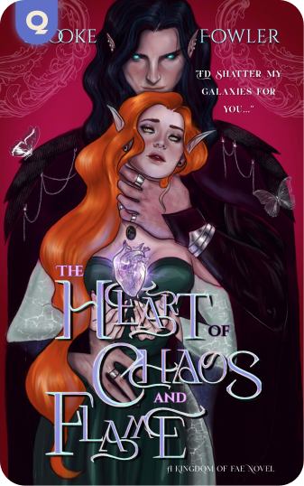 Cover of The Heart of Chaos and Flame by Brooke Fowler